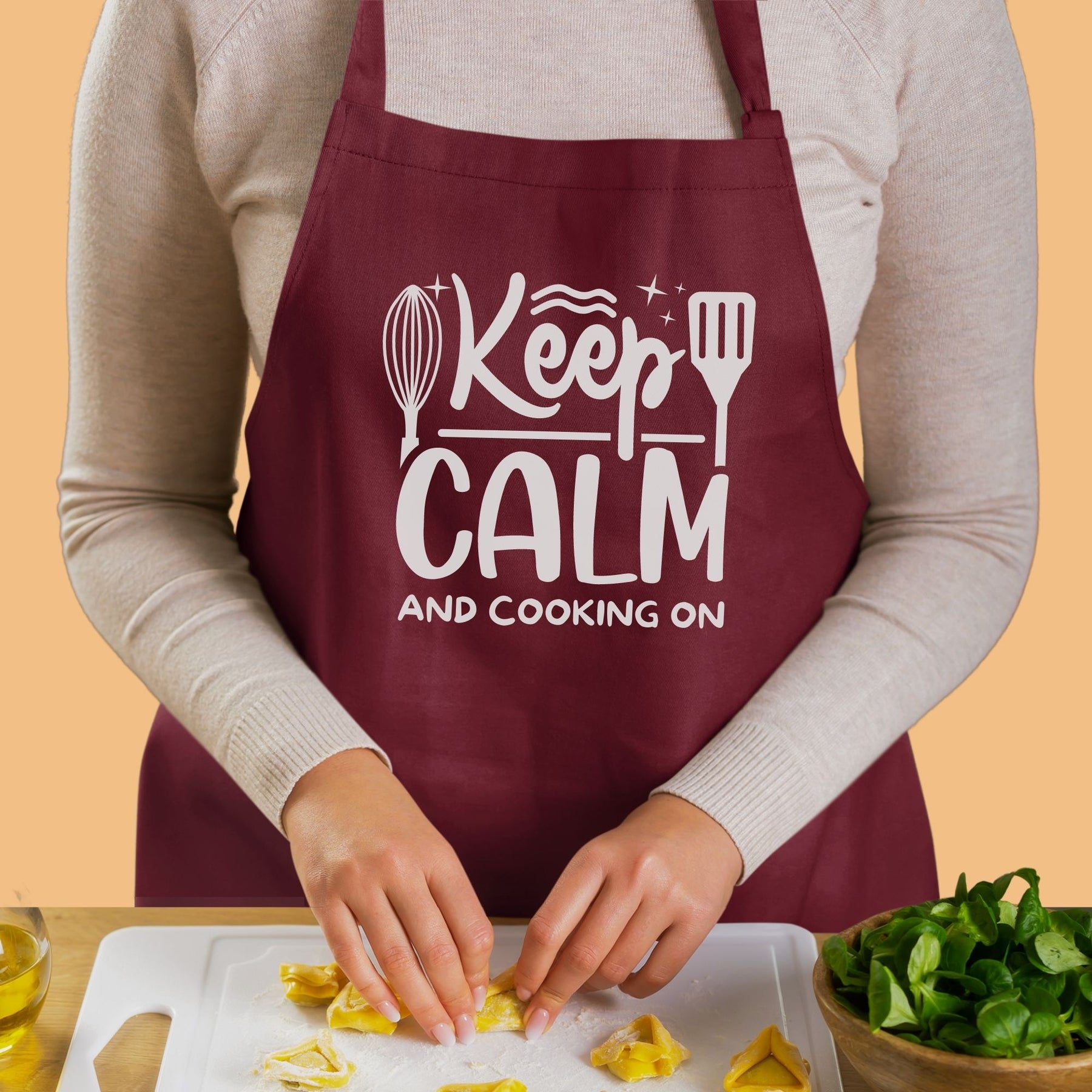keep-calm-maroon-cotton-drill-apron-gogirgit