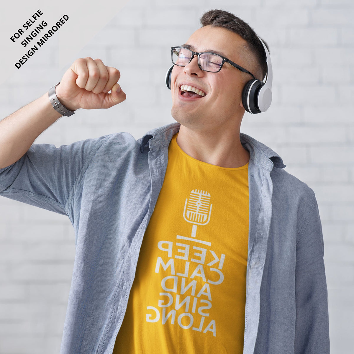 keep-calm-sing-along-golden-yellow-printed-round-neck-t-shirt-gogirgit-com