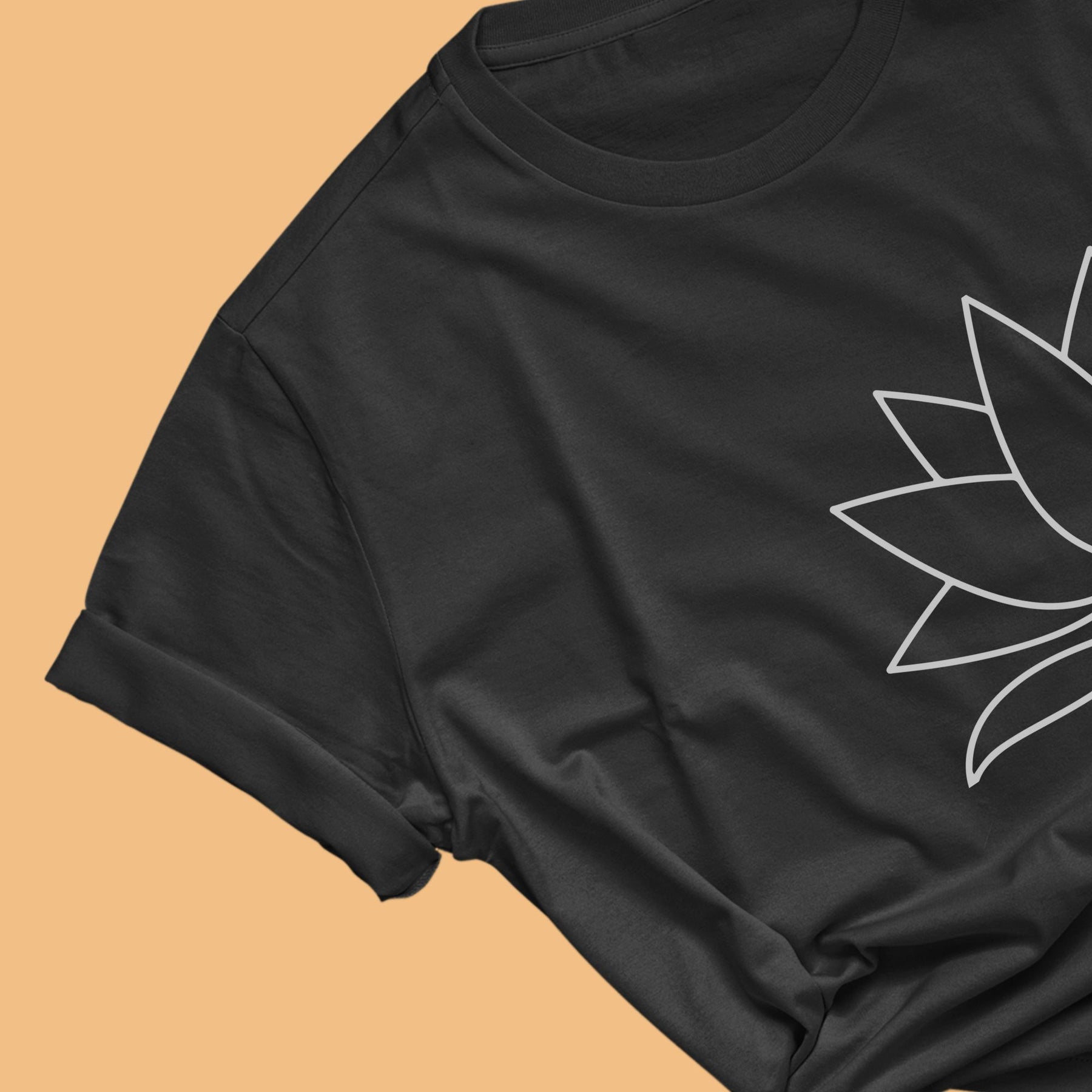 lotus-black-women-s-yoga-printed-tshirt-gogirgit-com