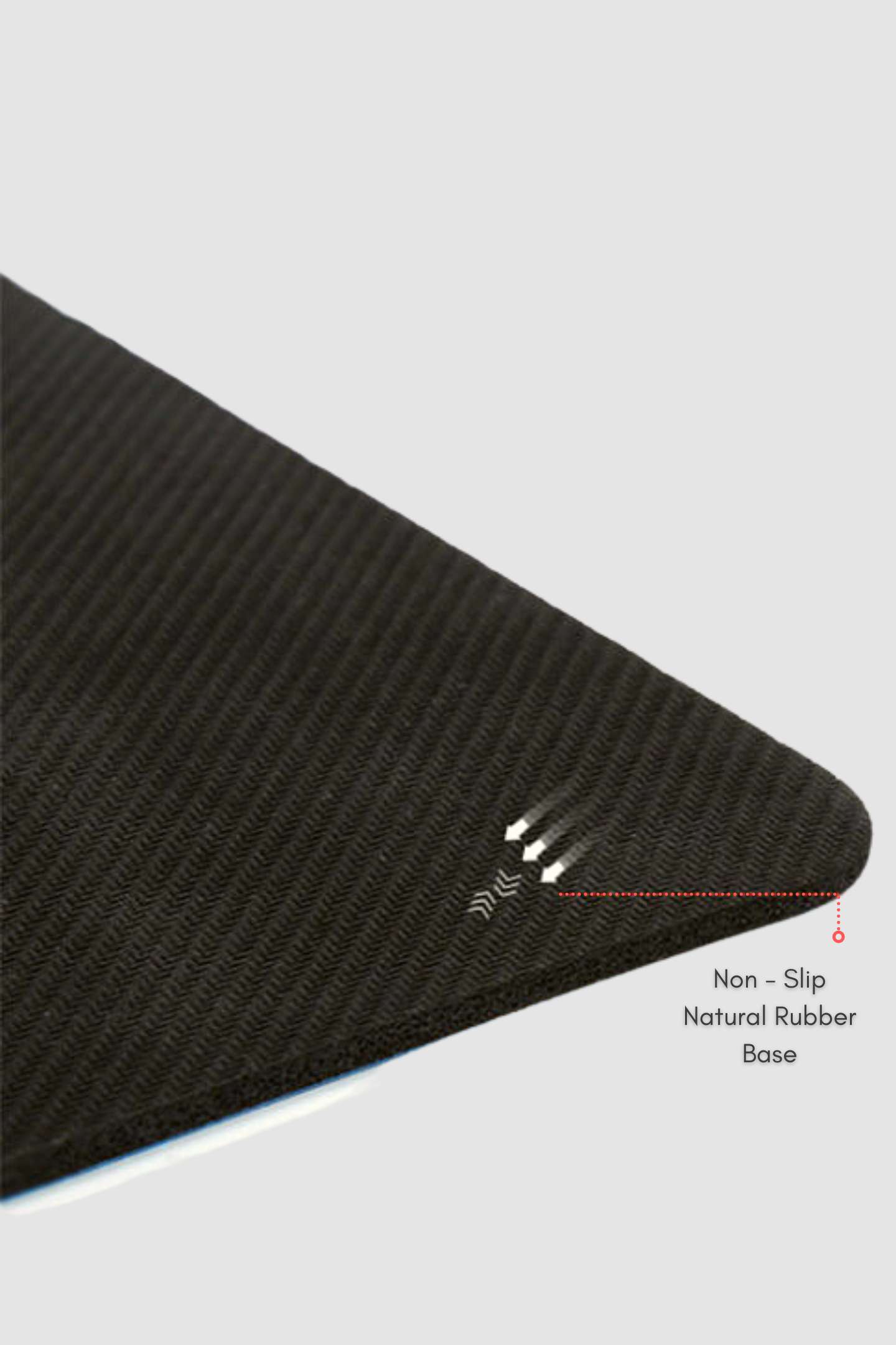 Microfibre Suede Morpankh Print Natural Rubber 5MM Yoga Mat