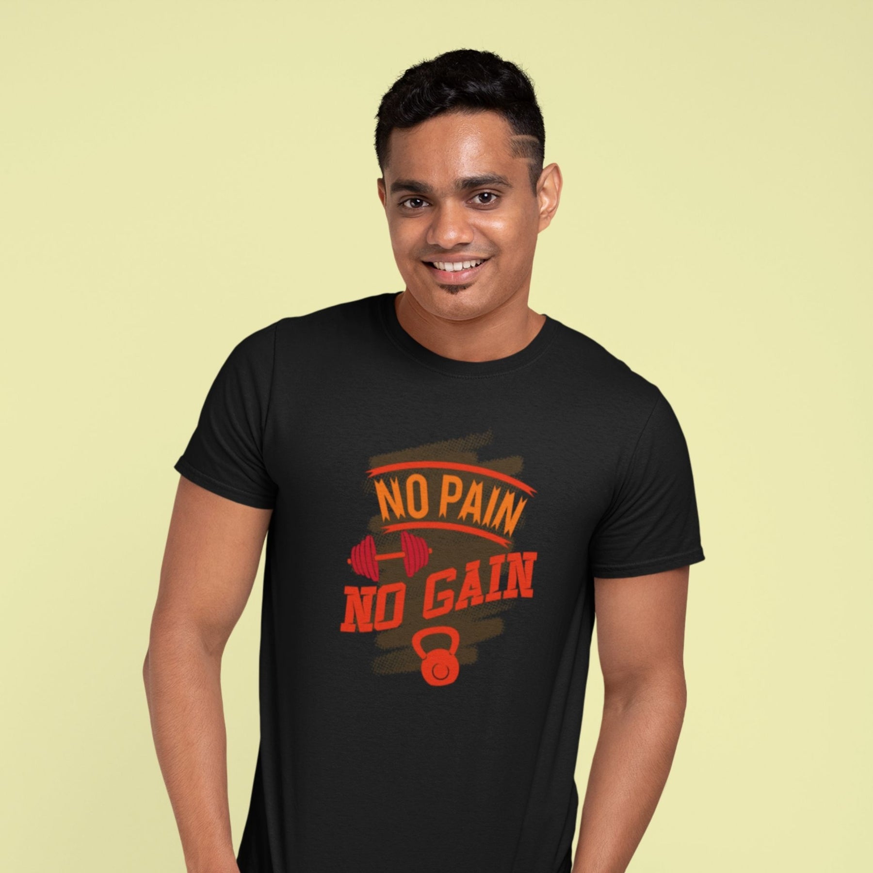 No pain no gain men t-shirt