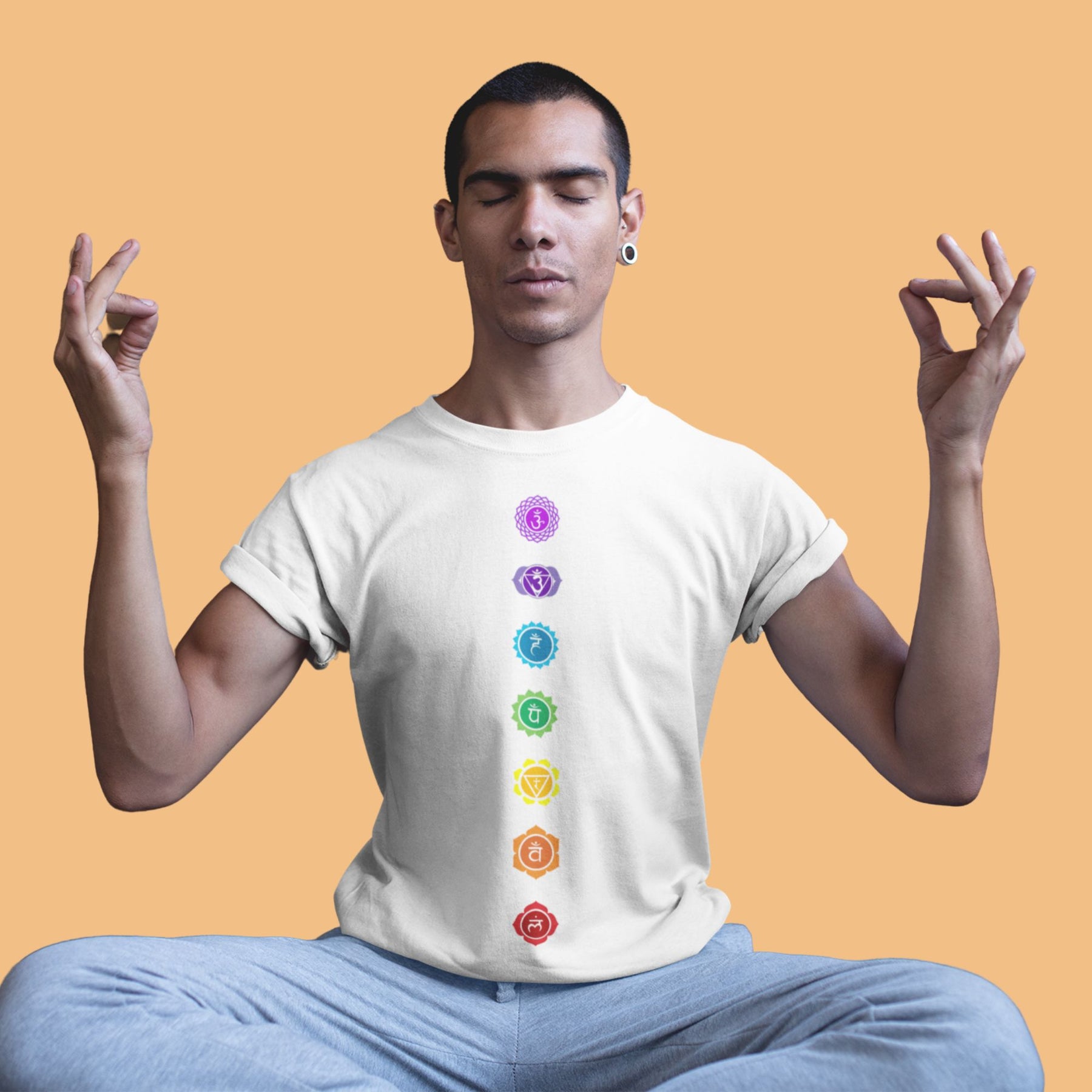 premium-compact-cotton-7-seven-chakras-white-yoga-t-shirt-for-men-gogirgit