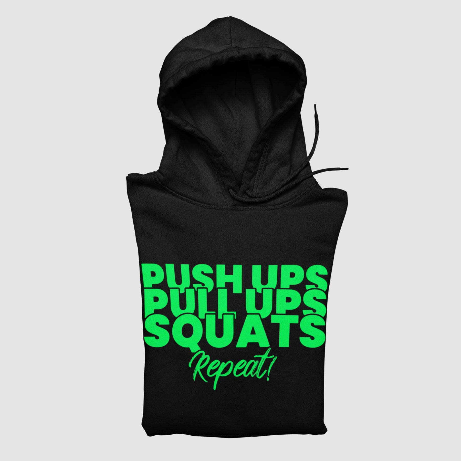 Push Ups Squats Unisex Hoodie