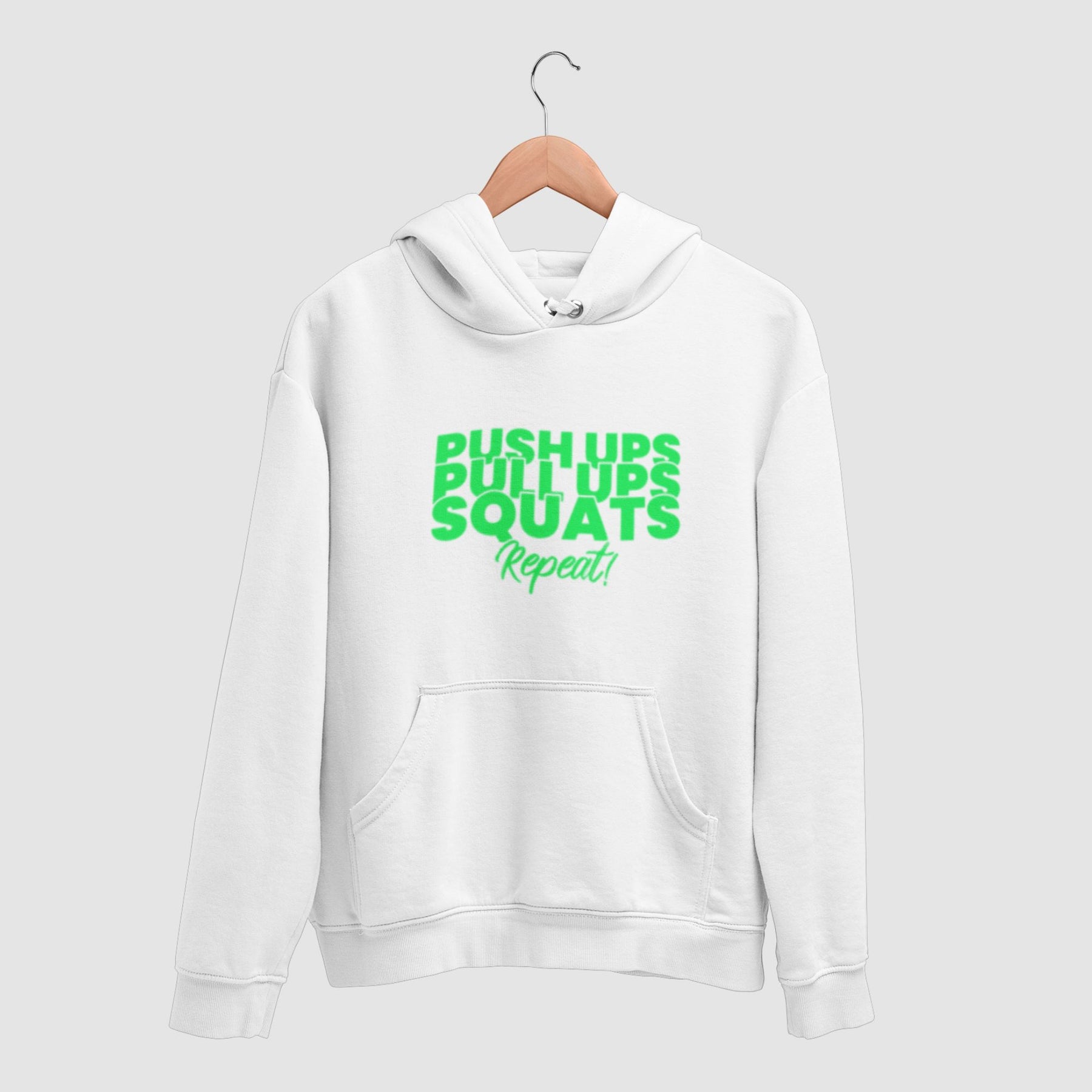 Push Ups Squats Unisex Hoodie