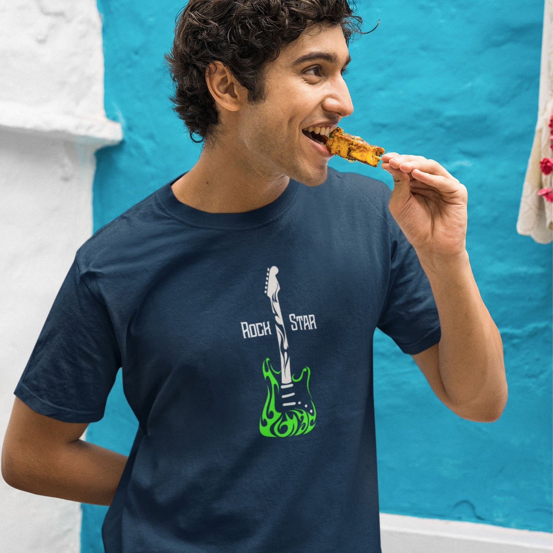 Rock Star Guitar Music T-shirt