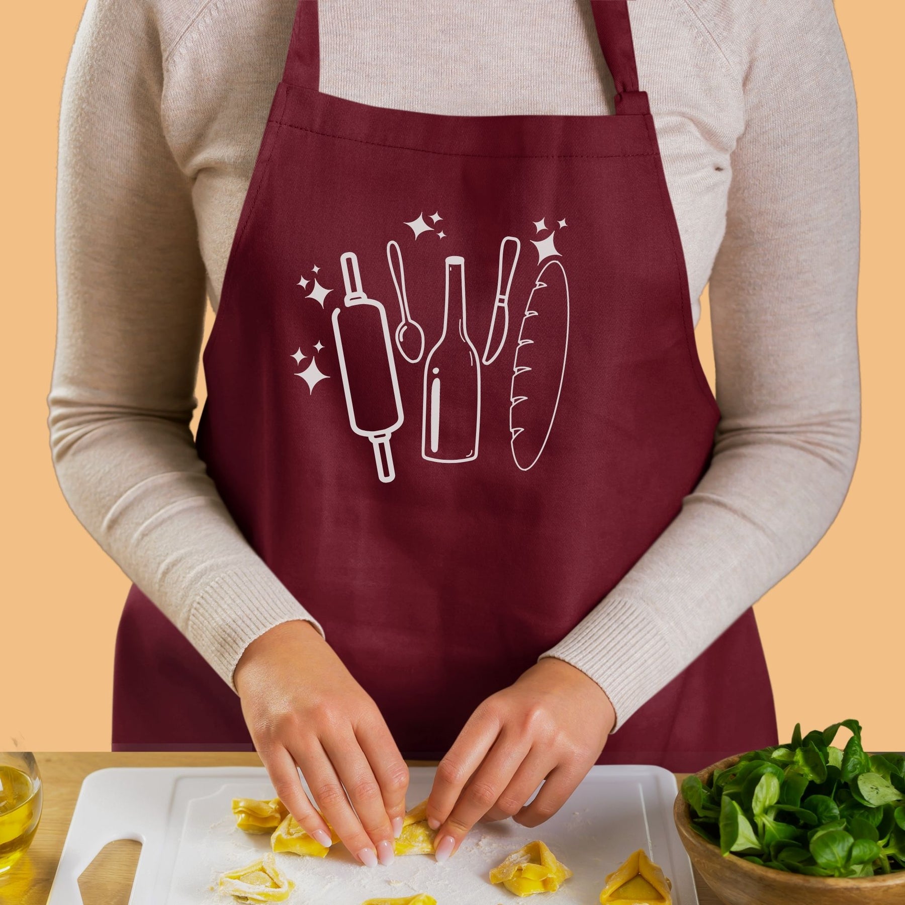 my-kitchen-weapon-maroon-cotton-drill-apron-gogirgit