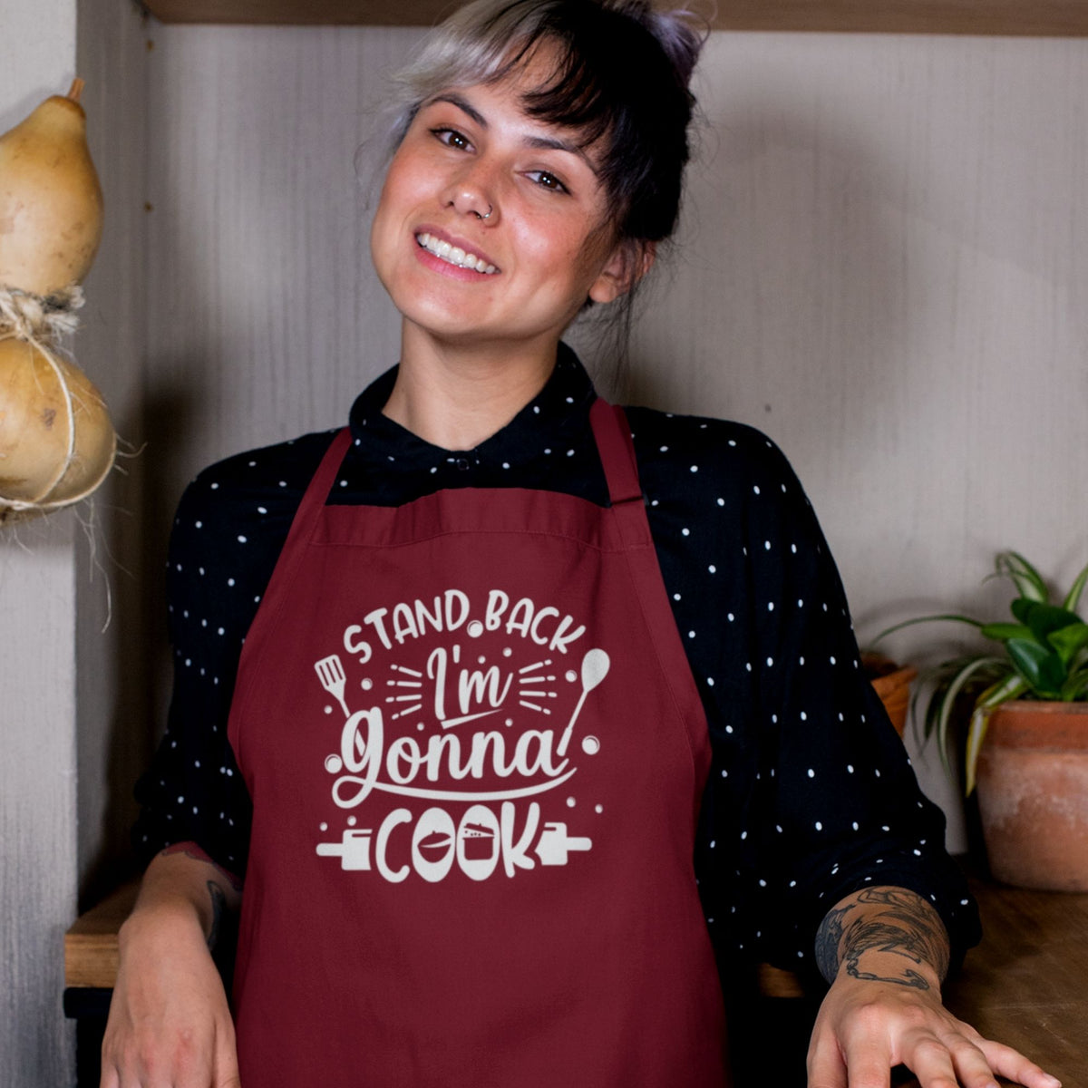 Printed Kitchen Apron 14 Plus Designs