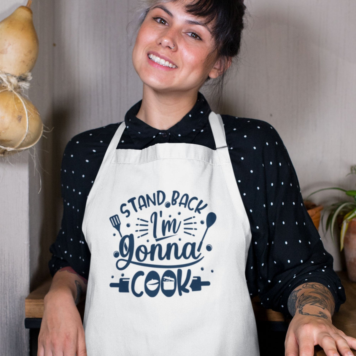 Printed Kitchen Apron 14 Plus Designs