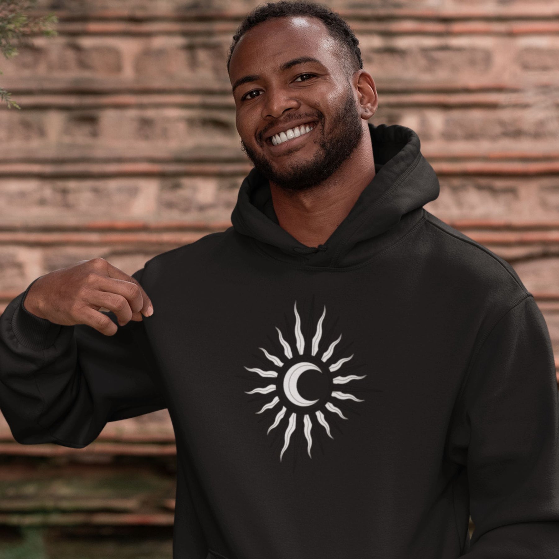 sun-moon-black-printed-unisex-hoodie-gogirgit-com