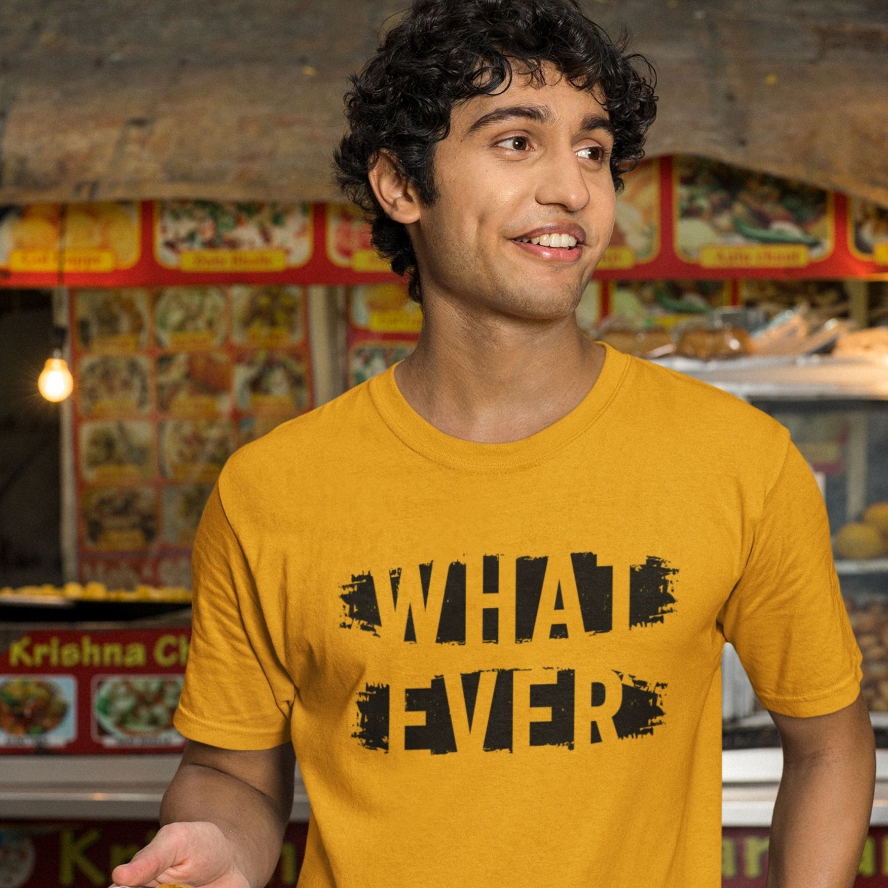 Whatever Men's Typography T-shirt