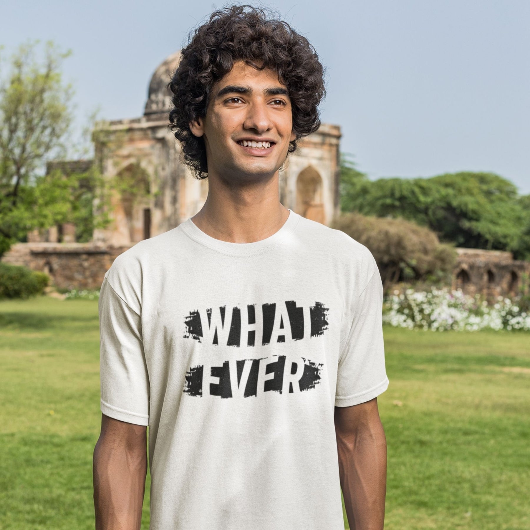 Whatever Men's Typography T-shirt