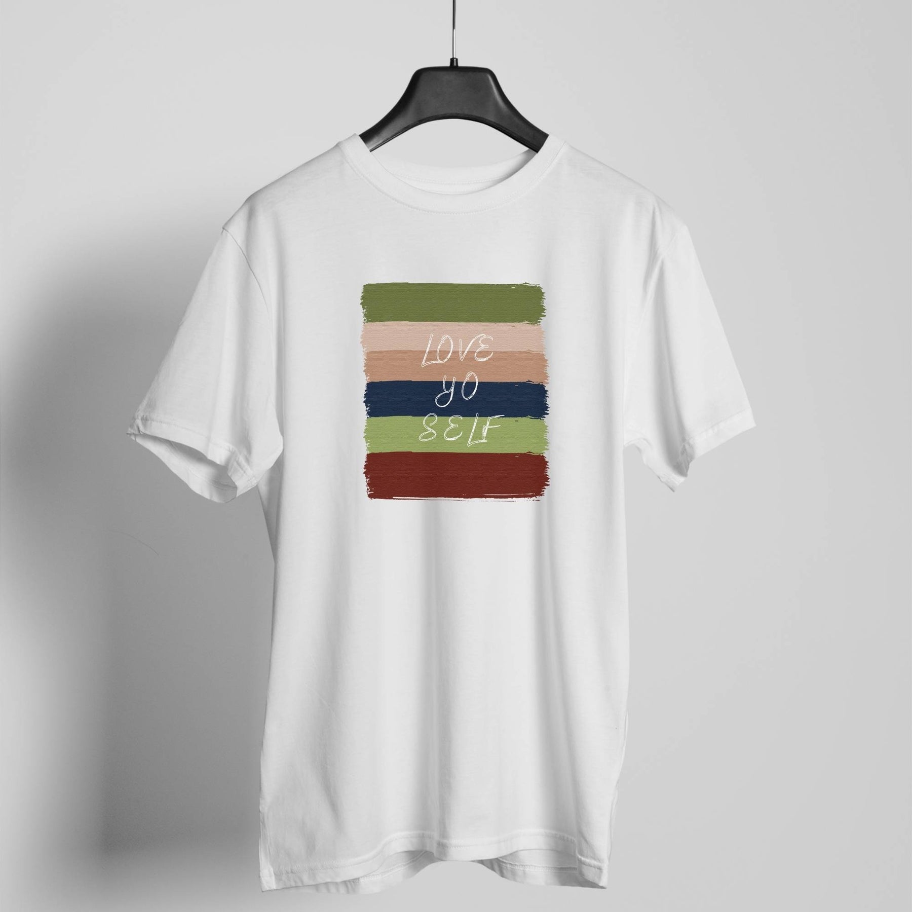 Love Yo Self white t-shirt