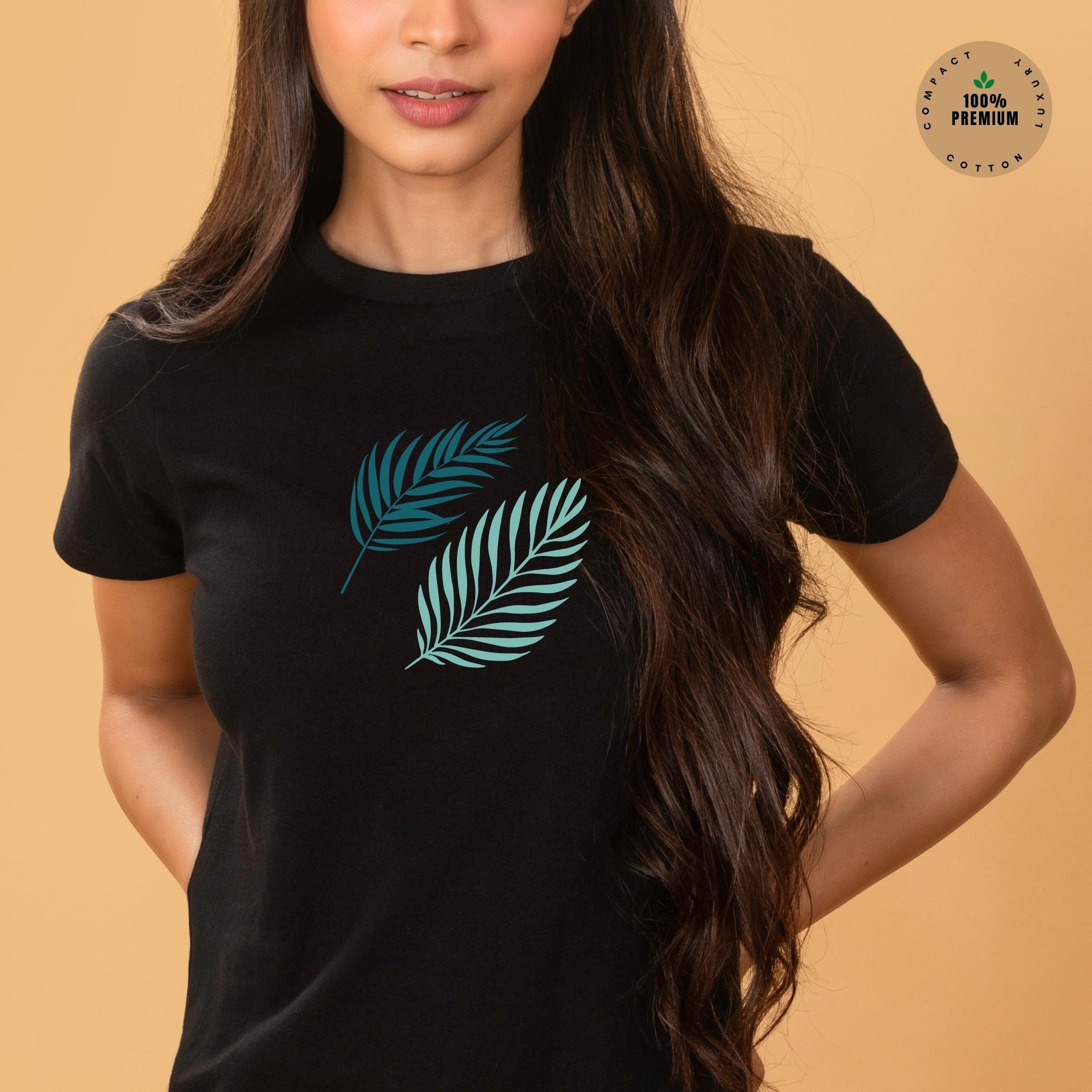 women-s-premiume-cotton-round-neck-half-sleeves-black-the-leaves-tshirt-gogirgit-com_