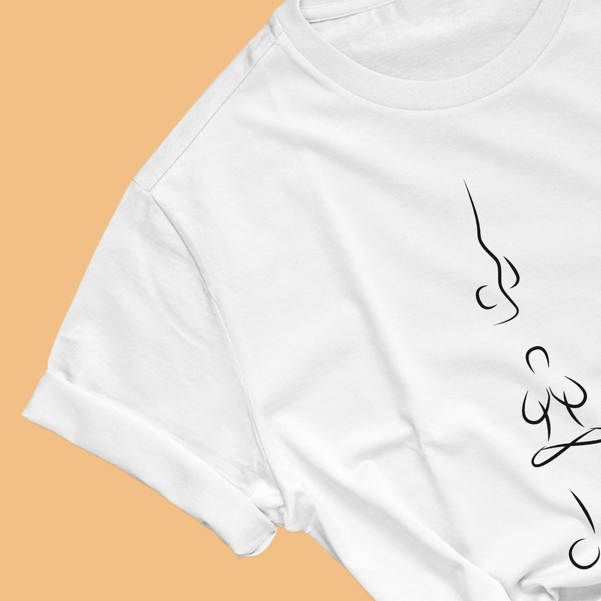yoga-poses-white-women-s-yoga-tshirt