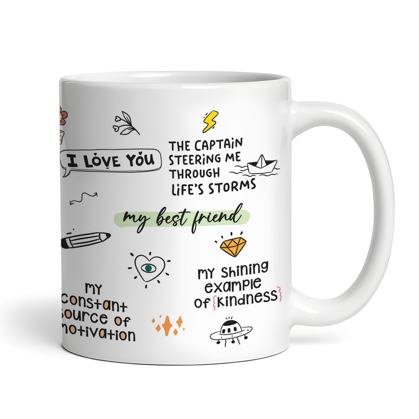 Dad Love Gratitude Coffee Mug