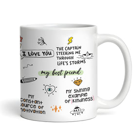 Dad Love Gratitude Coffee Mug