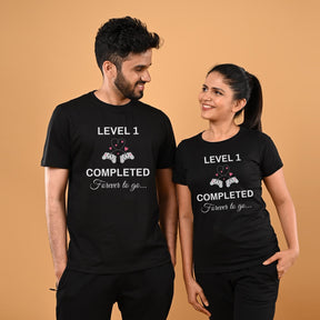 Forever-To-Go-Anniversary-Celebration-Personalised-Couple-T-shirts-Gogirgit