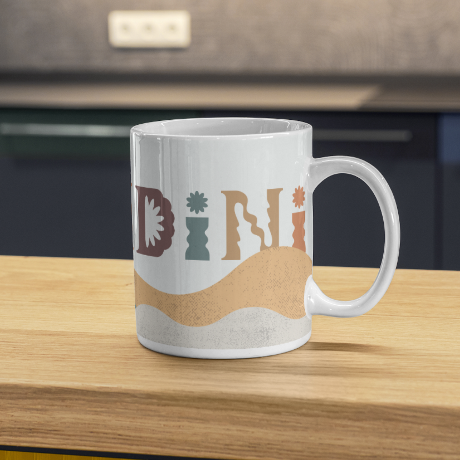 Earthy-Personalized-Coffee-Mug