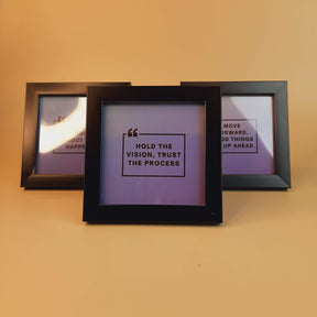 Motivational and Inspirational Pack Of 3 Frame Set