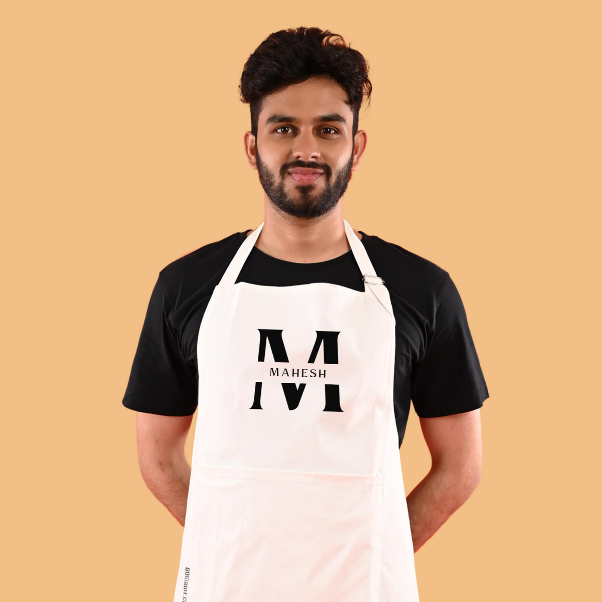 Initials-Name-Personalised-Cotton-Apron-Front-Main-Gifting-Gogirgit