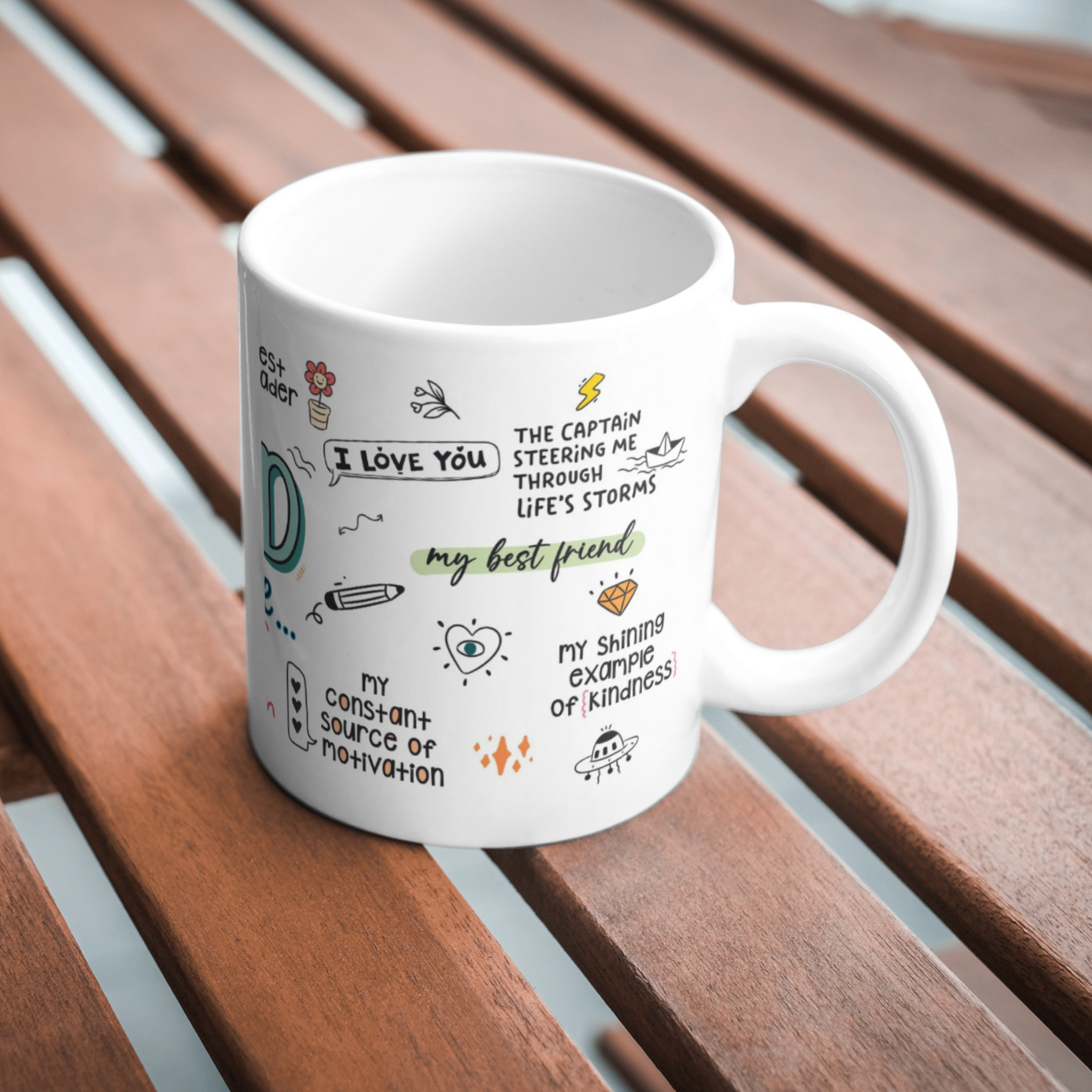 Dad Love Gratitude Coffee Mug