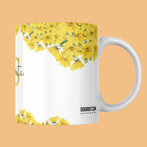 Floral-Name-&-Initial-Personalized-Coffee-Mug