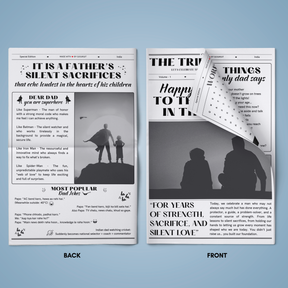 The Tribute Times Father's Day newspaper 4 pages flat lay 4 — Gogirgit