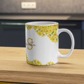 Floral-Name-&-Initial-Personalized-Coffee-Mug