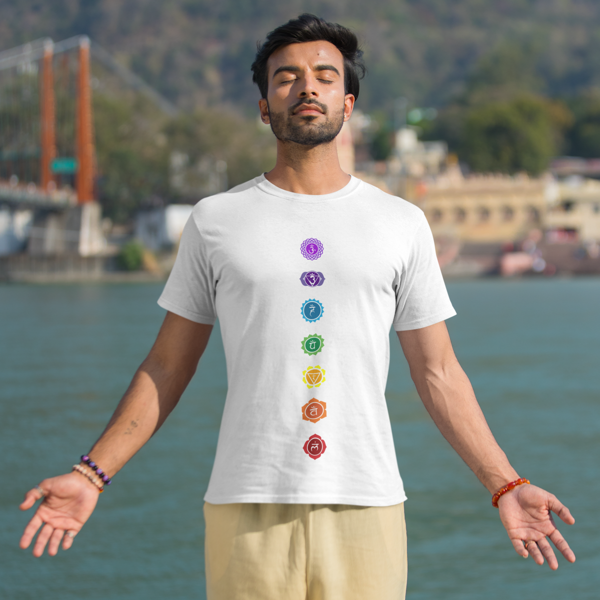 Chakra-Unisex-Yoga-T-shirt-for-men-1