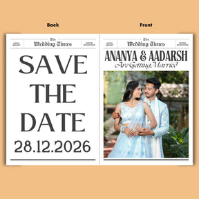 save-the-date-personalised- wedding-newspaper-custom-wedding-date-announcement-2
