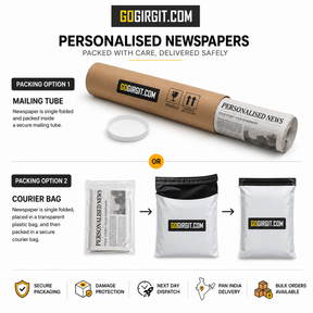 Custom Printed Newspaper | Upload Your Design | Print & Deliver