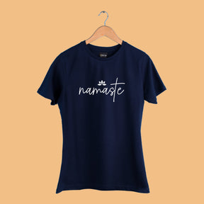 Printed Women Yoga T-shirt