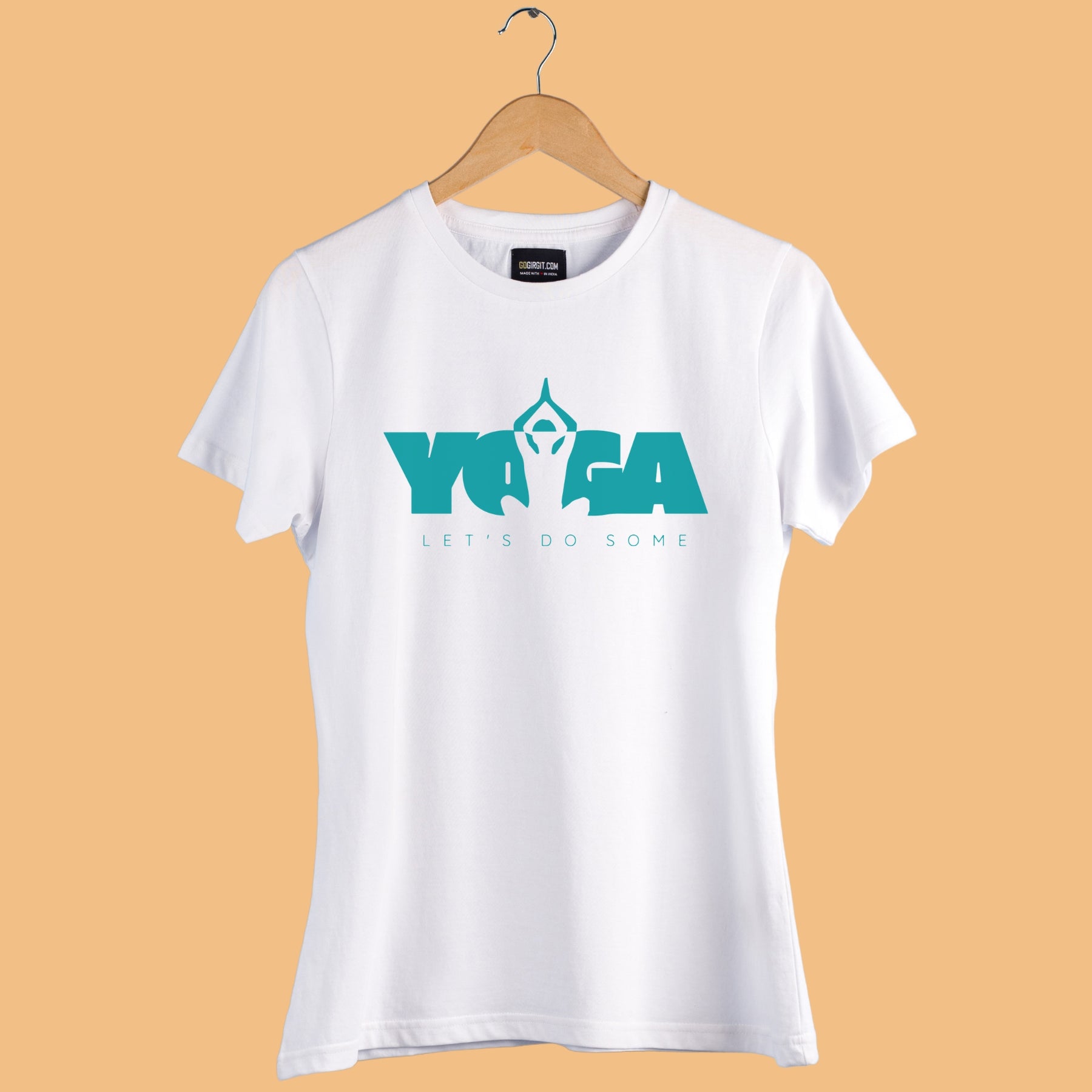 Printed Women Yoga T-shirt