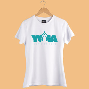 Printed Women Yoga T-shirt