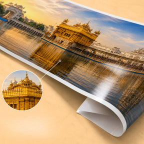 Golden Temple Amritsar panoramic poster