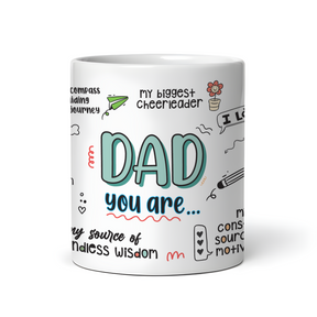 Dad Love Gratitude Coffee Mug