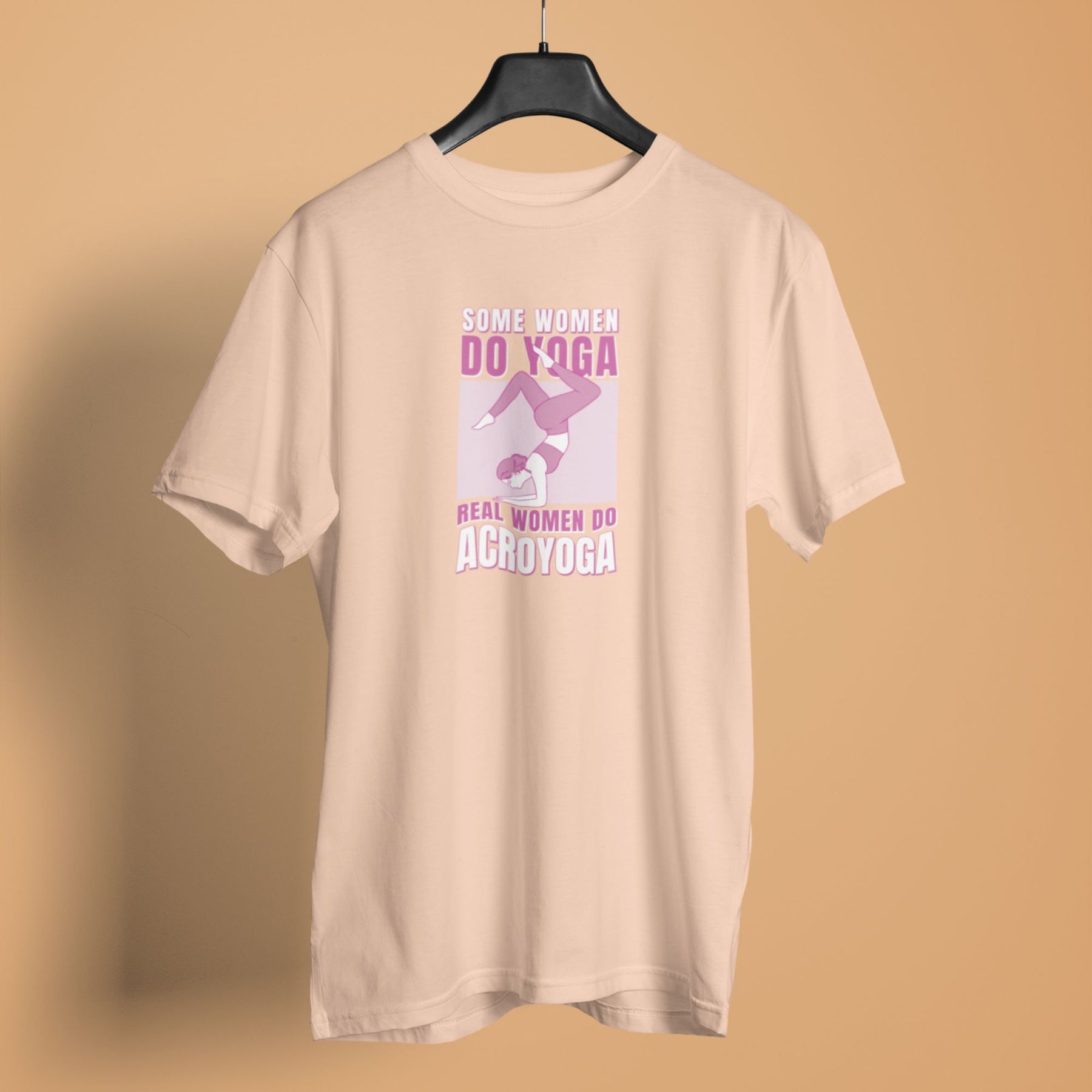 Acroyoga Combed Cotton Women Yoga T-shirt