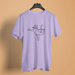 Printed Women Yoga T-shirt