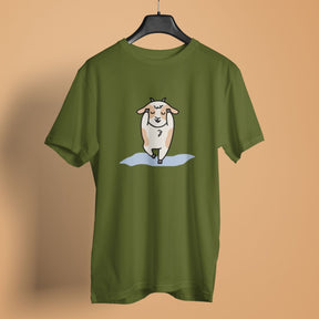 cow-posing-olive-green-womens-yoga-tshirt-gogirgit