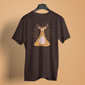 deer-meditating-coffee-brown-womens-yoga-tshirt-gogirgit