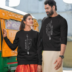 lion-and-lioness-personalized-cotton-printed-couple-sweatshirts-black-gogirgit-com