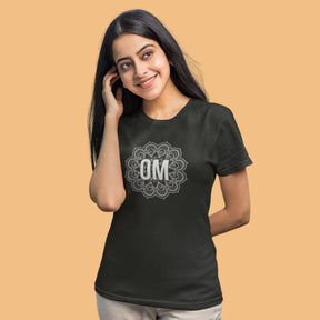 Printed Women Yoga T-shirt