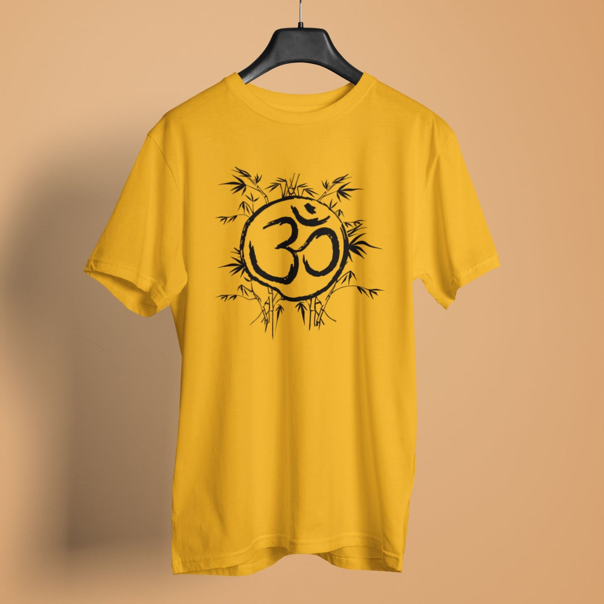 Om Symbol Combed Cotton Women Yoga T-shirt