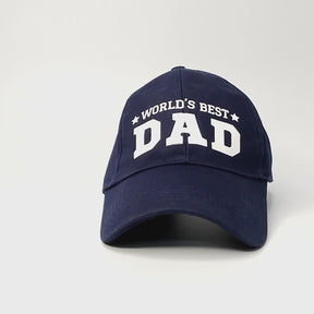 Dad Cap — World's Best Dad, Papa, Baba & More | Baseball Cap | Father's Day Gift