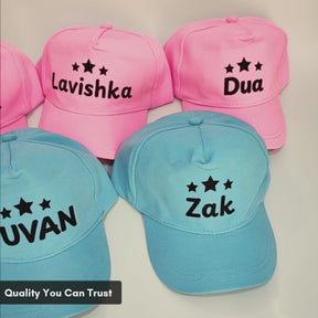 Kids Personalized Cap – Custom Name Printed