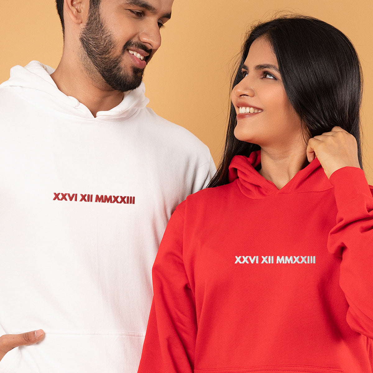 roman-wedding-date-personalised-red-white-embroidered-couple-hoodies-gogirgit-com-1