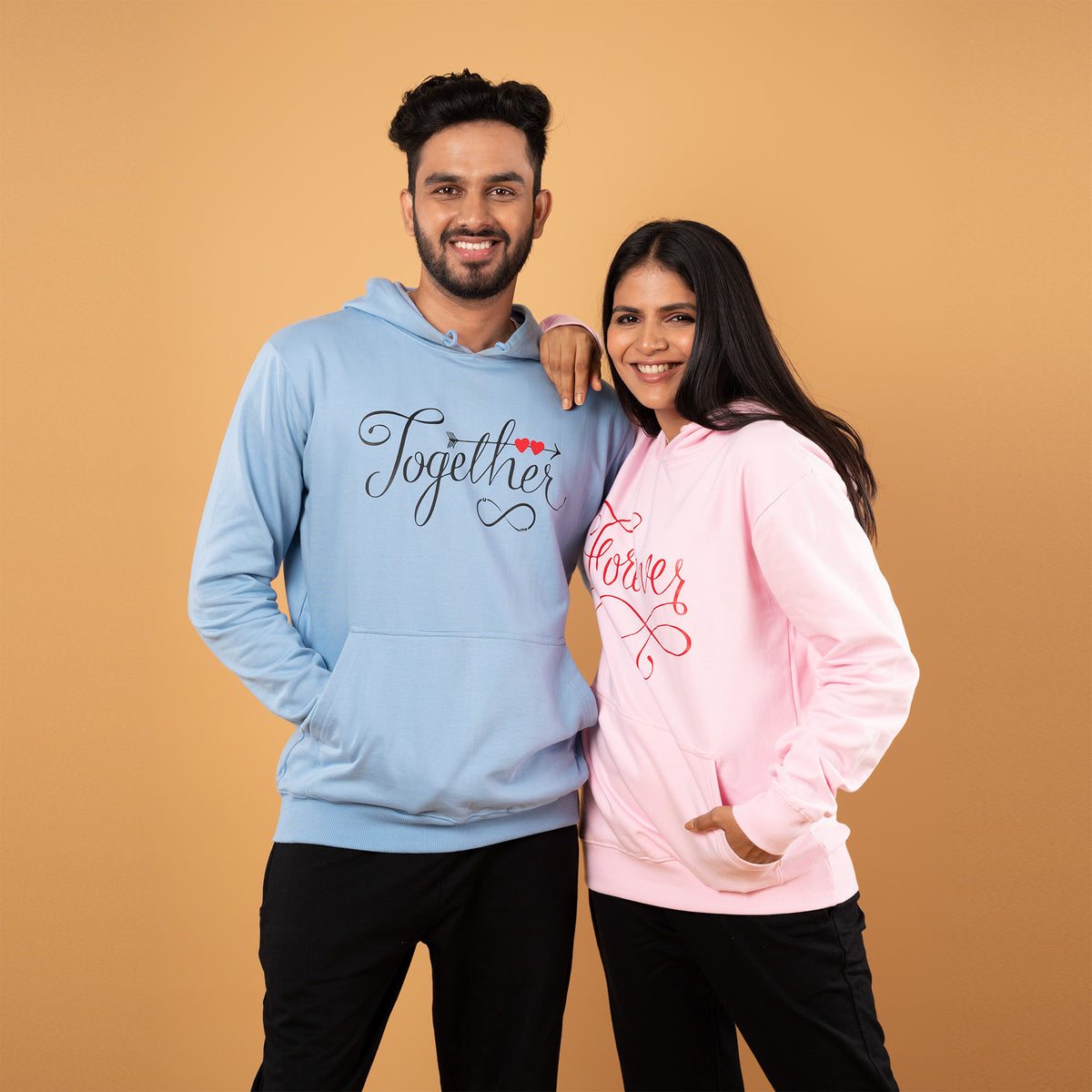 40+ Designs Personalised & Matching Couple Hoodies From Gogirgit