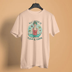 Printed Women Yoga T-shirt