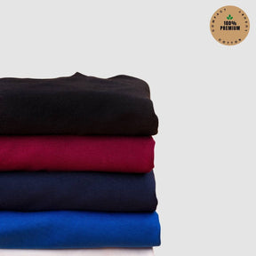 Explore Women's Half Sleeve Black T-shirt