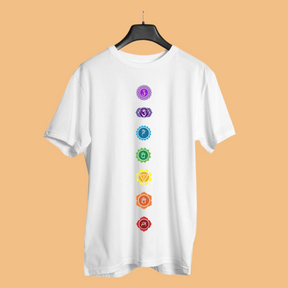 7-color-chakras-men-s-yoga-half-sleeve-tshirt-white-gogirgit-100-percent-cotton